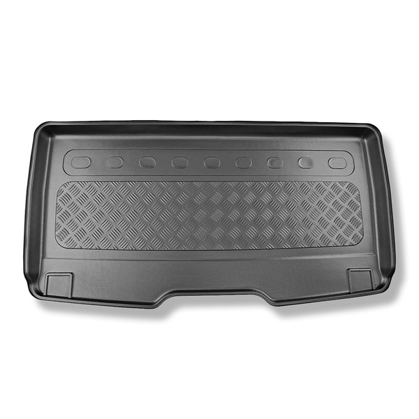 Gulvmåtte til bagagerum Volkswagen Multivan T7 Varevogn (10.2021-....) - lang akselafstand; bag tredje sæderække; Også til eHybrid PHEV versionen