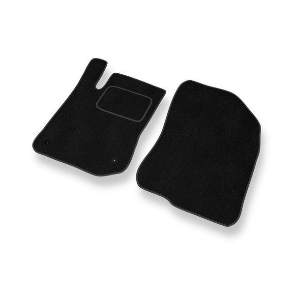 Velour gulvmåtter til Peugeot 208 Hatchback (2012-2019) - sort