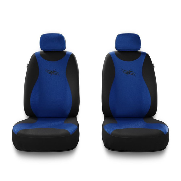 Universelle sædebetræk til biler til Renault Clio II, III, IV, V (1998-....) - blå