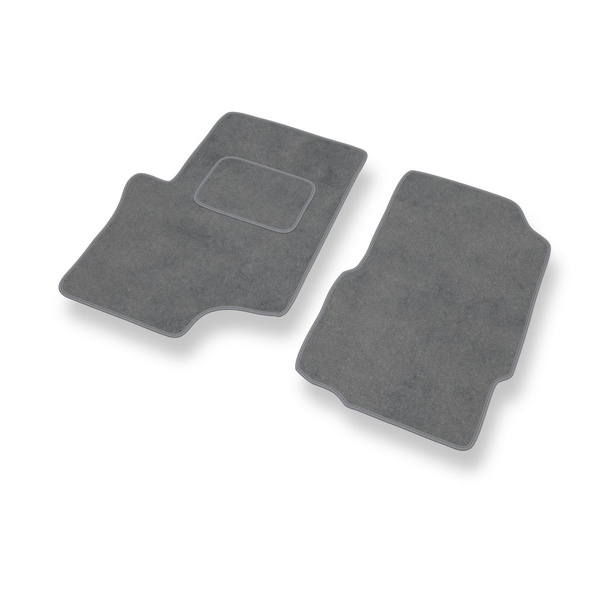 Velour gulvmåtter til Chevrolet TrailBlazer II SUV (2002-2009) - grå