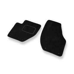 Velour gulvmåtter til Volvo V40 II Hatchback (2012-2019) - sort