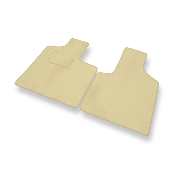 Velour gulvmåtter til Chrysler Voyager Minivan (1996-2000) - beige