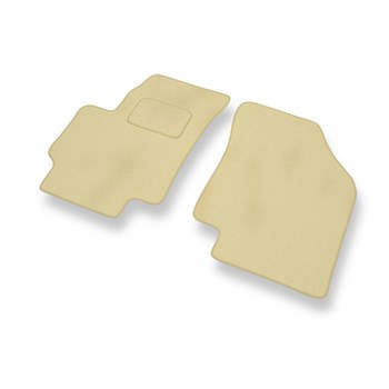 Velour gulvmåtter til Kia Rio II (2005-2011) - beige