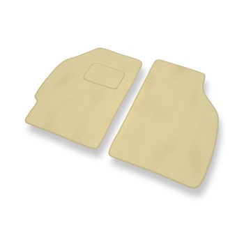 Velour gulvmåtter til Fiat Punto II Hatchback, Varevogn (1999-2011) - beige