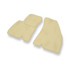Velour gulvmåtter til Hyundai Santa Fe I SUV (2000-2006) - beige