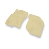 Velour gulvmåtter til Nissan X-trail I SUV (2001-2007) - beige