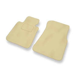 Velour gulvmåtter til BMW 1-serie F20 (2011-2019) - beige