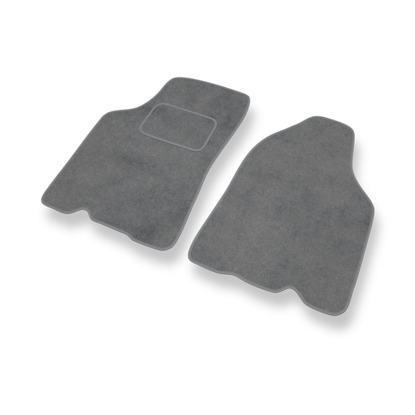 Velour gulvmåtter til Kia Shuma I Hatchback, Sedan (1997-2001) - grå