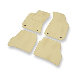 Velour gulvmåtter til Volkswagen Passat B5 Sedan, Variant (1996-2005) - beige