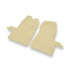 Velour gulvmåtter til Ford Transit VI Varevogn (2000-2006) - beige