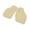 Velour gulvmåtter til Daewoo Tico Hatchback (1991-2001) - beige