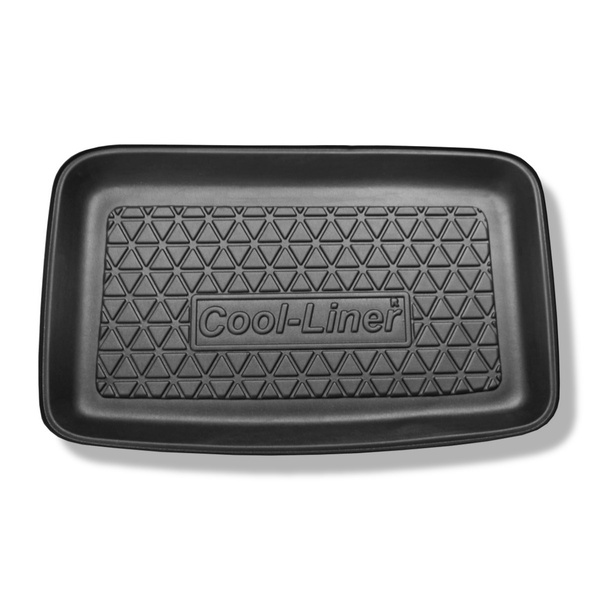 Gulvmåtte til bagagerum Volkswagen Sharan II Varevogn (09.2010-03.2022) - 7 pladser; tredje række hævet (til åbning bag tredje sæderække)