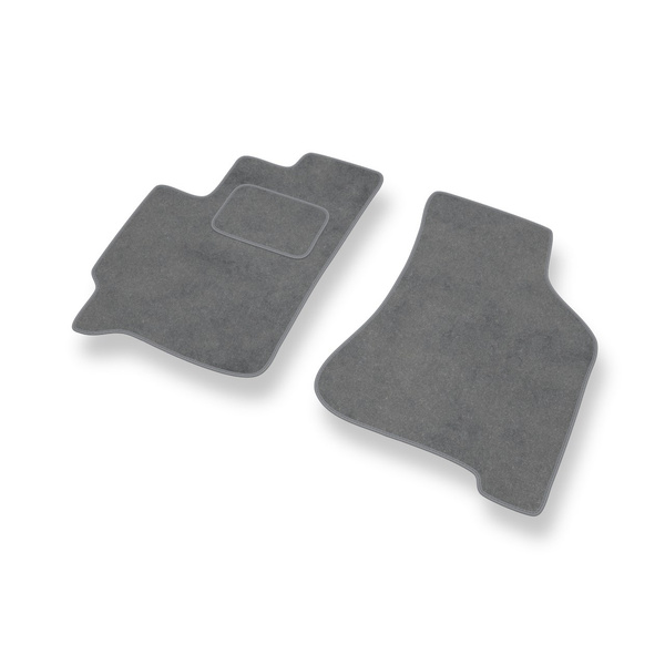 Velour gulvmåtter til Kia Carens II Minivan (2002-2006) - grå