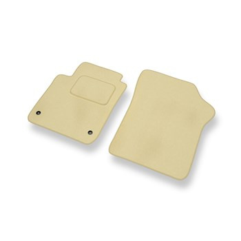 Velour gulvmåtter til Volkswagen up! I Hatchback (2011-2022) - beige
