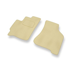 Velour gulvmåtter til Kia Carens II (2002-2006) - beige