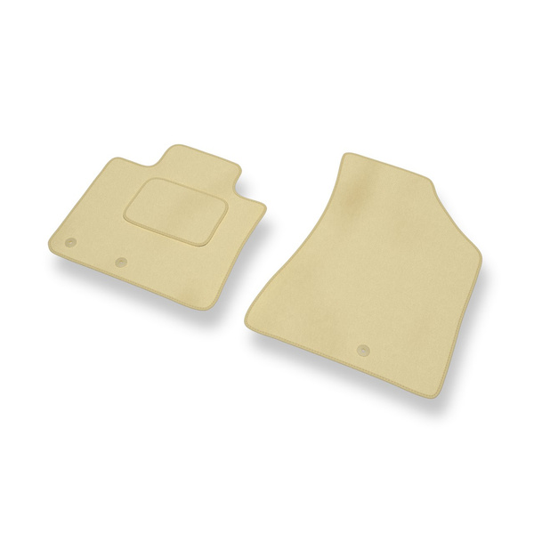 Velour gulvmåtter til Kia Sorento II SUV (2009-2015) - beige