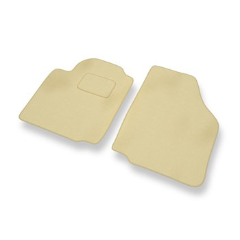 Velour gulvmåtter til Ford Fiesta IV Hatchback, Varevogn (1995-2002) - beige
