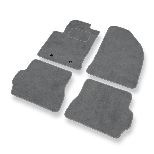 Velour gulvmåtter til Ford Fusion I FL Minivan (2006-2013) - grå