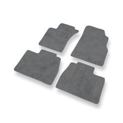 Velour gulvmåtter til Mercedes-Benz M-Klasse W163 SUV (1997-2005) - grå
