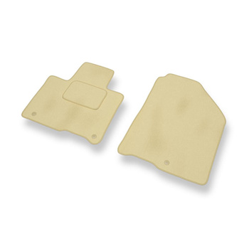 Velour gulvmåtter til Kia Sorento III (2014-2020) - beige