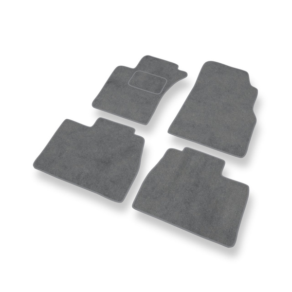 Velour gulvmåtter til Mercedes-Benz M-Klasse W163 SUV (1997-2005) - grå