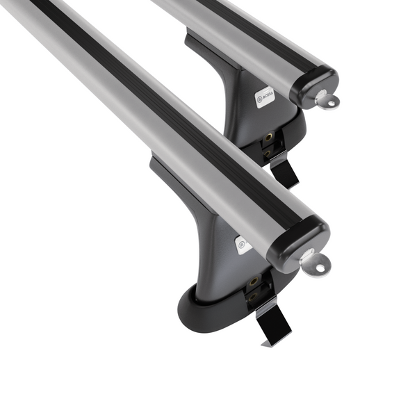 Tagbagagebærer til bil Ford Focus IV Hatchback (2019-....) - sølv bagagebærer til taget - lastholder - tagholder - uden monteringselementer - Aluminium