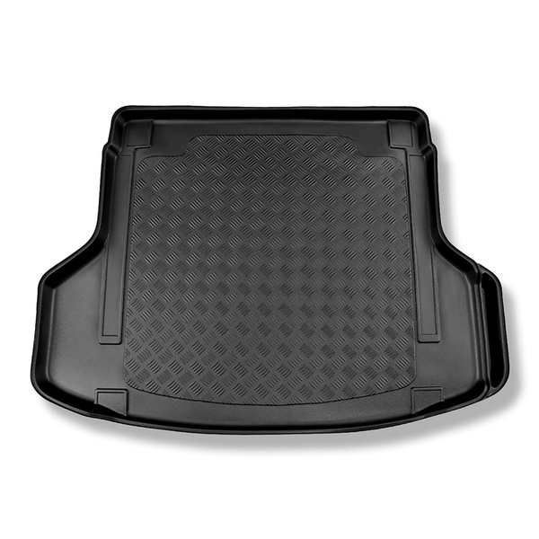 Gulvmåtte til bagagerum Hyundai i30 III PD Wagon (07.2017-....) - også til modeller med monteringsskinner; Højre fordybning fjernbar i modeller med en smallere fordybning; Også til hybrid