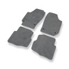 Velour gulvmåtter til Seat Ibiza III Hatchback (2002-2008) - grå