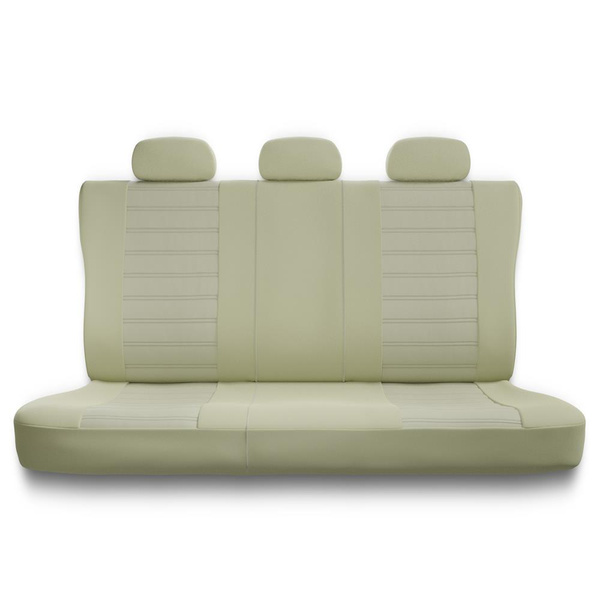 Universelle sædebetræk til biler til Skoda Scala (2019-....) - Typ 2 (beige)