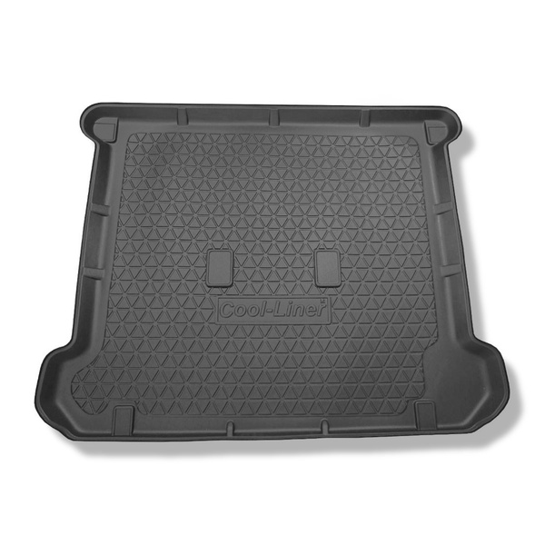 Gulvmåtte til bagagerum Nissan NV200 Varevogn (01.2010-02.2019) - 5/7 sæder; tredje række hævet