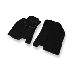 Velour gulvmåtter til Renault Megane III Coupé, Grandtour, Hatchback (2008-2016) - sort
