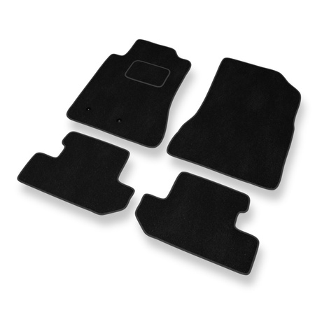 Velour gulvmåtter til Ford Mustang VI (2014-2023) - sort