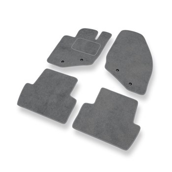 Velour gulvmåtter til Volvo S80 I Sedan (1998-2006) - grå