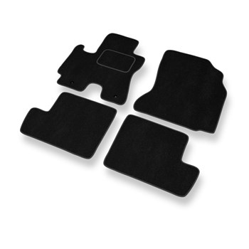 Velour gulvmåtter til Toyota RAV4 II SUV (2000-2005) - sort