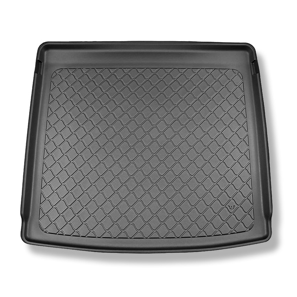 Gulvmåtte til bagagerum Mercedes-Benz GLE V167 SUV (11.2018-....) - 5/7 sæder; tredje række ledig; Også Plug-in Hybrid; Bagbænk ikke bevægelig