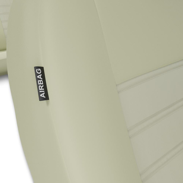 Universelle sædebetræk til biler til Toyota Corolla Verso I, II (2001-2009) - Typ 2 (beige)