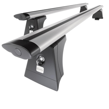 Tagbagagebærer til bil Toyota RAV4 V SUV (2019-....) - sølv bagagebærer til tage