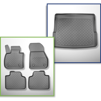 Bagagerumsmåtte og bilmåttesæt TPE skræddersyet til: BMW X1 F48 Plug-in Hybrid S