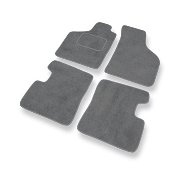 Velour gulvmåtter til Renault Twingo I Hatchback (1992-2007) - grå