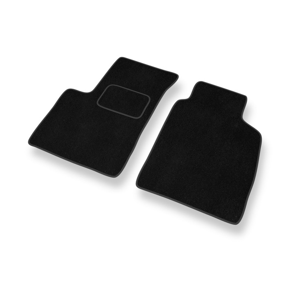 Velour gulvmåtter til Fiat Panda II Hatchback, Varevogn (2003-2012) - sort