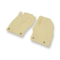 Velour gulvmåtter til Opel Corsa D Hatchback (2006-2014) - beige