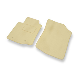 Velour gulvmåtter til Citroen C1 II Hatchback (2014-2021) - beige