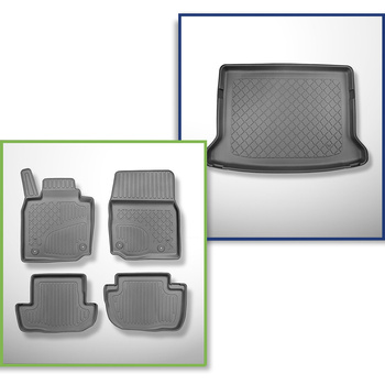 Bagagerumsmåtte og bilmåttesæt TPE skræddersyet til: Mazda MX-30 SUV (09.2020-..