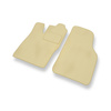 Velour gulvmåtter til Opel Astra F Caravan, Hatchback, Cabriolet, Sedan (1991-2002) - beige