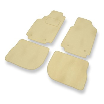 Velour gulvmåtter til Audi A6 I C4 (1994-1997) - beige
