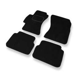 Velour gulvmåtter til Subaru Impreza III (2007-2011) - sort