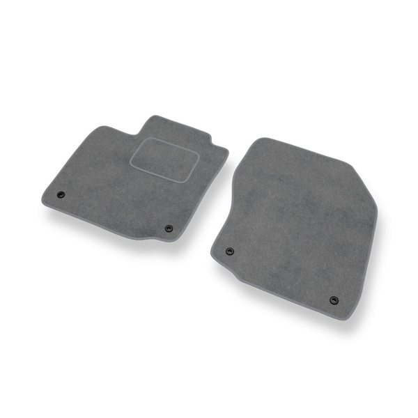Velour gulvmåtter til Honda Civic IX Coupé, Hatchback, Sedan, Tourer (2012-2017) 3 døre, 5 døre - grå