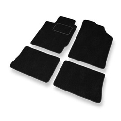 Velour gulvmåtter til Renault Clio II Hatchback (1998-2012) - sort