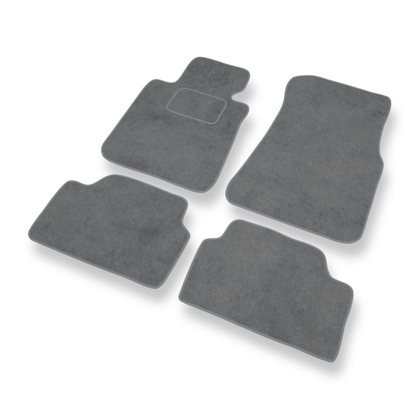 Velour gulvmåtter til BMW 1-serie F20 Hatchback (2011-2019) - grå