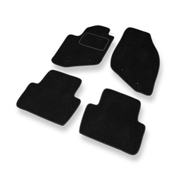 Velour gulvmåtter til Volvo V70 II Stationcar (2000-2007) - sort